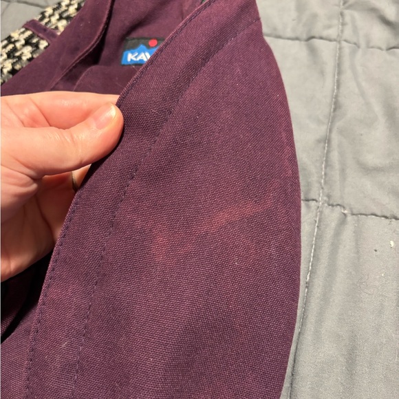 KAVU Maroon Rope Sling Bag with Patterned Strap - Picture 4 of 7